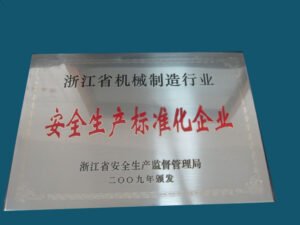 安全生产标准化达标企业